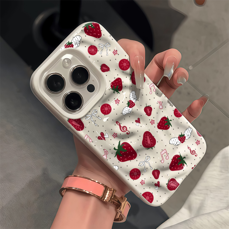Phone Cases Cute Iphone 13 - Cute 3D Wrinkle Case For iPhone