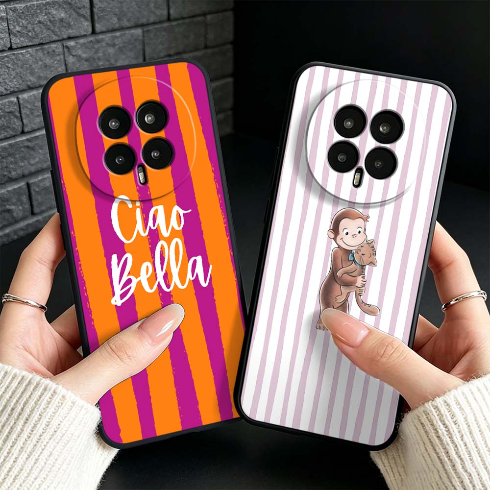 Phone Cases Orange - Orange Striped Minimalist For Honor 400