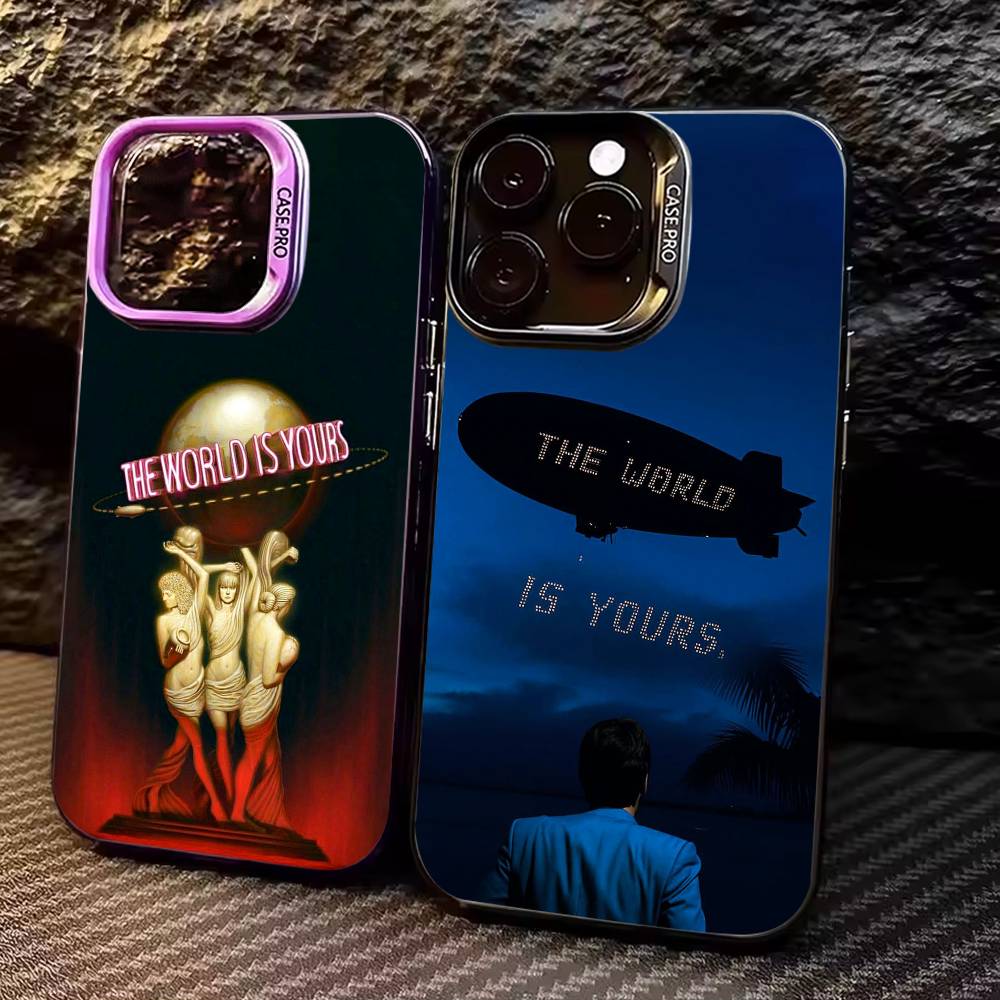 Phone Cases Vape - The World Is Yours S-Scarfaces Colorful