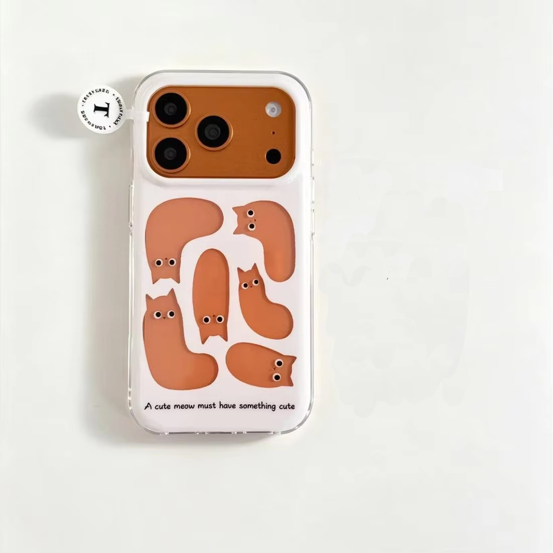 Phone Cases Cute Iphone 13 - Korean INS Cute Hollowed Out Kitten
