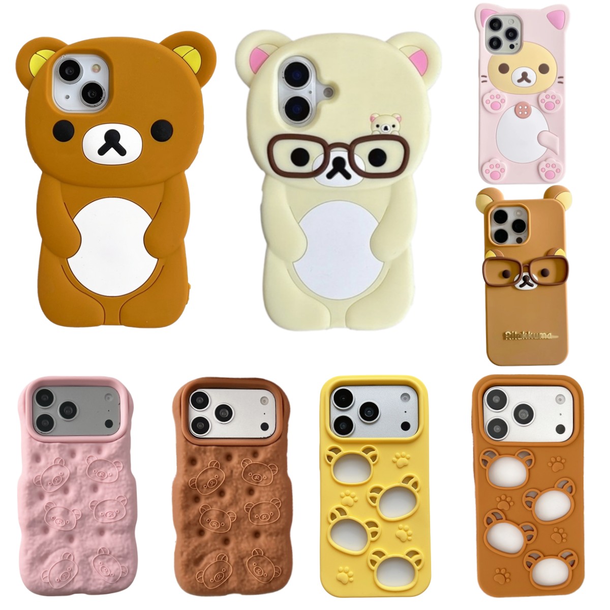So Cute 3D Cartoon Teddy Bear  - огляд і ціна Phone Cases Cute Iphone 13