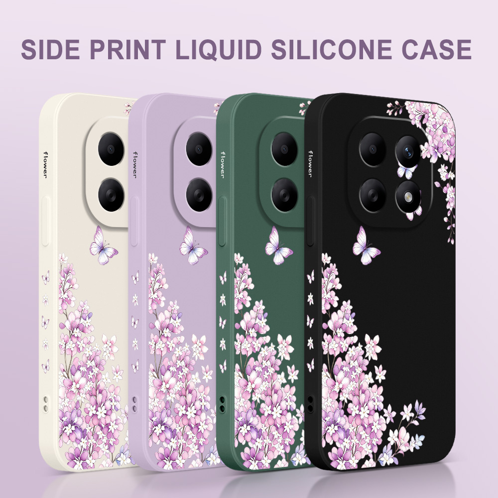 Violet Floral Phone Case For X - огляд і ціна Xiaomi Redmi Note 14