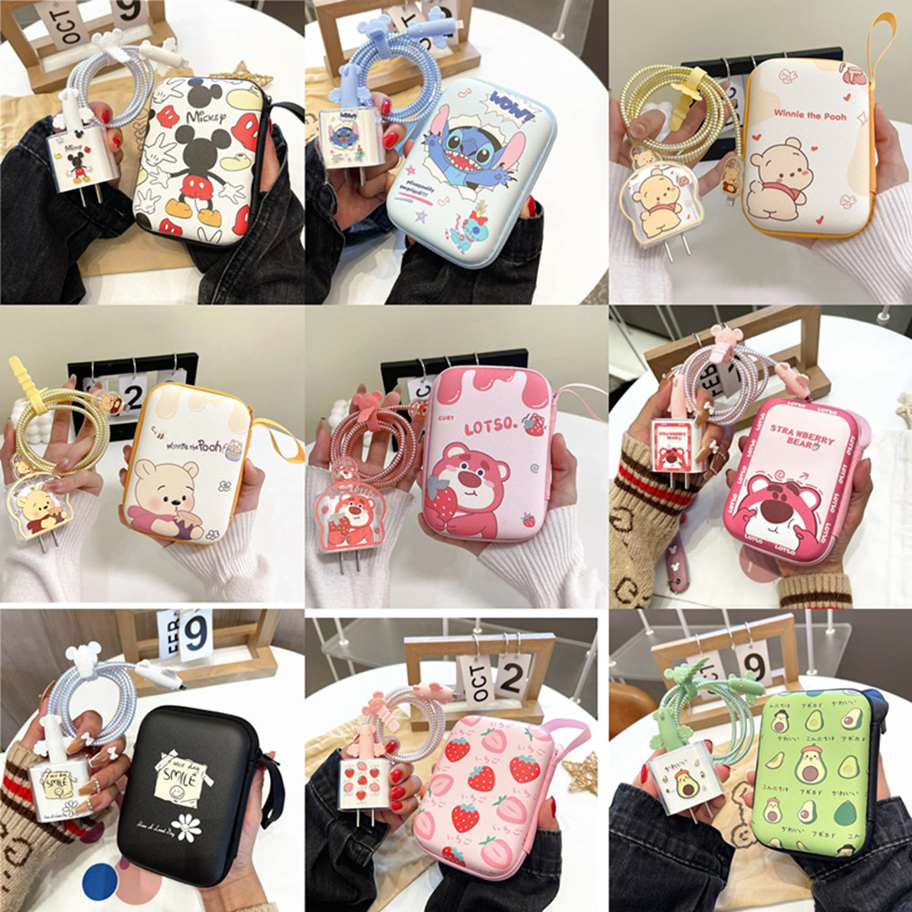 Cartoon Cable Protector for iP - огляд і ціна Phone Cases Rubber