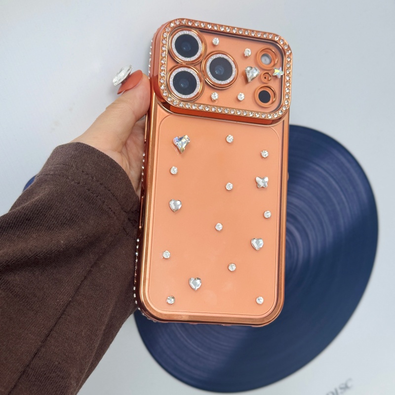 Handmade Jewelled Crystal Plat - огляд і ціна Phone Cases Orange