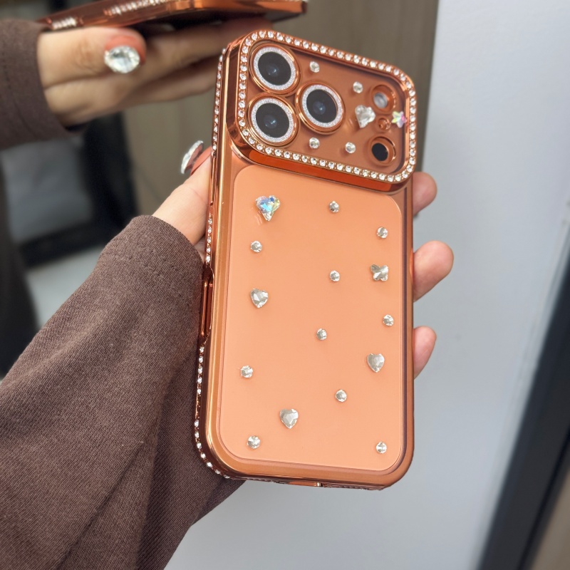Handmade Jewelled Crystal Plat - огляд і ціна Phone Cases Orange