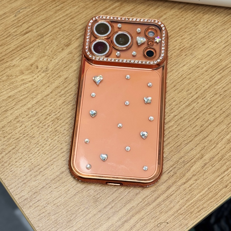 Handmade Jewelled Crystal Plat - огляд і ціна Phone Cases Orange