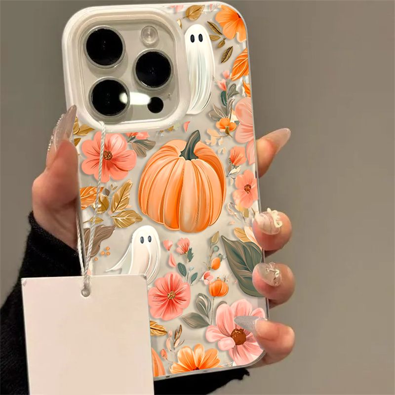 Autumn Fall Cute Ghost Pumpkin - огляд і ціна Phone Cases Cute Iphone 13