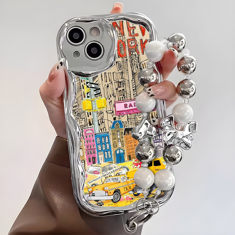 New York Cityscape Pattern 2D  - огляд і ціна Phone Cases York