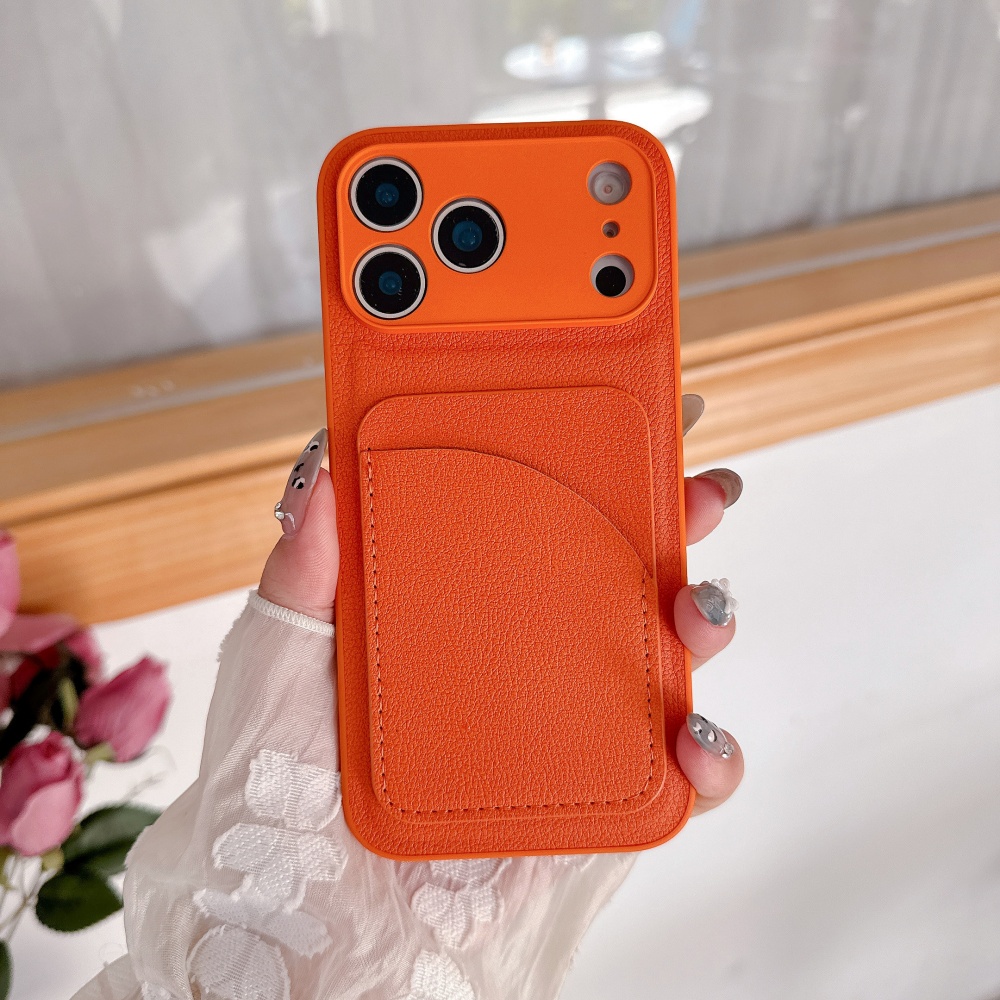 Luxury Advanced Orange Leather - огляд і ціна Phone Cases Orange