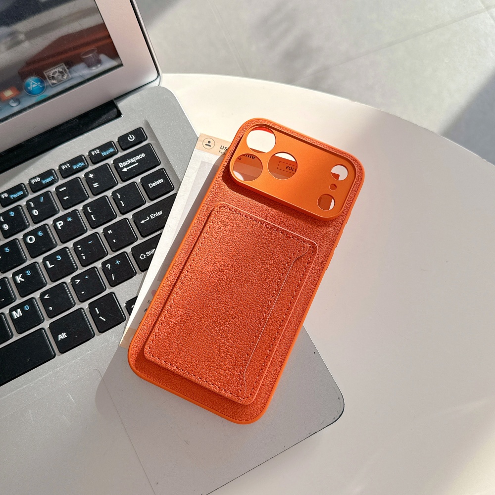 Luxury Advanced Orange Leather - огляд і ціна Phone Cases Orange