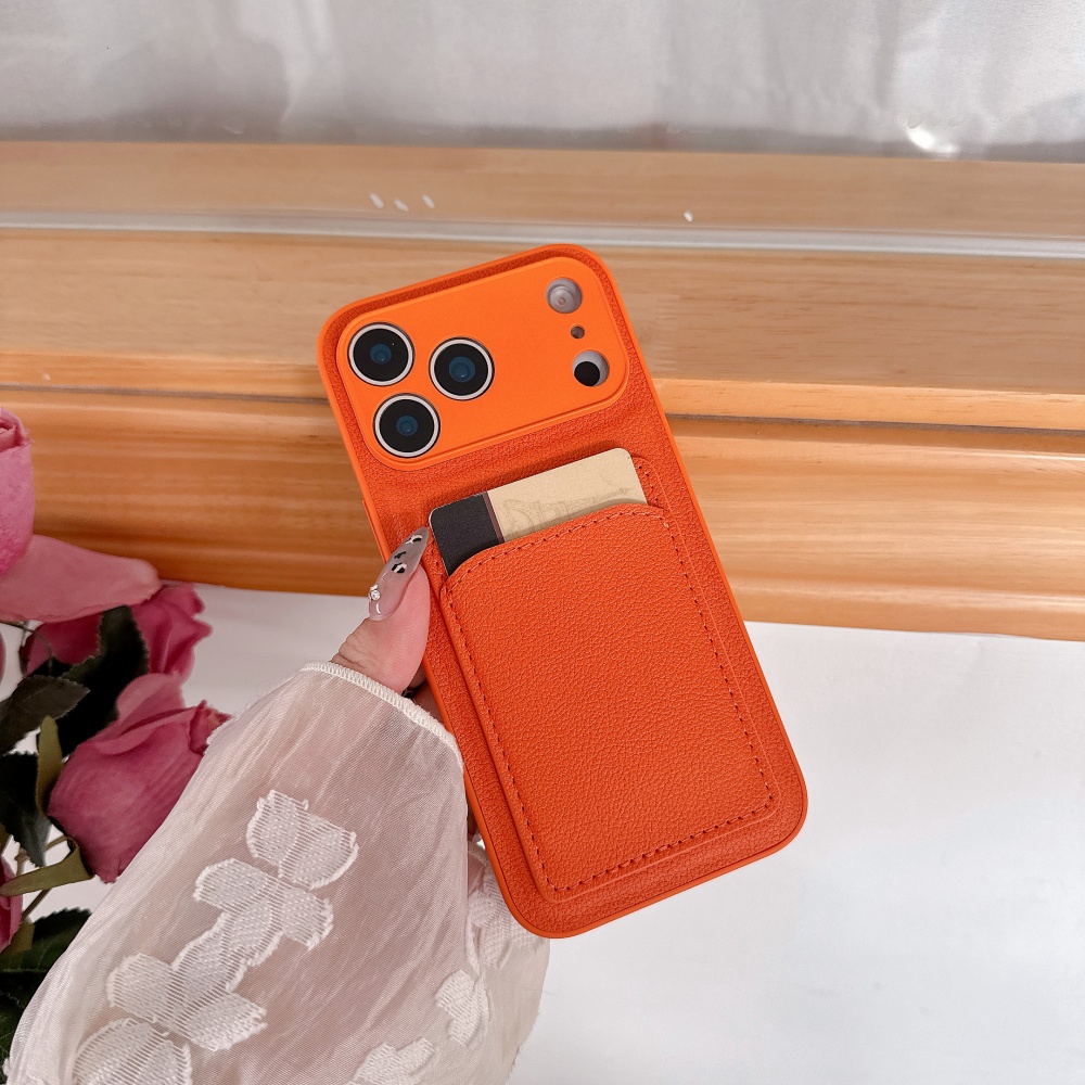 Luxury Advanced Orange Leather - огляд і ціна Phone Cases Orange