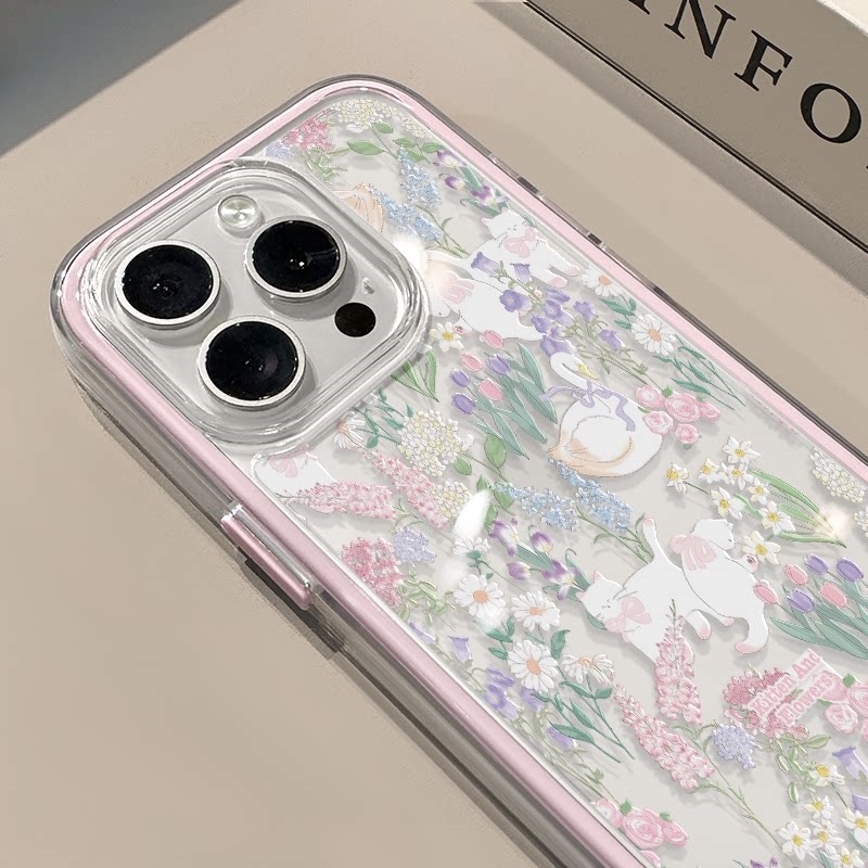 Cute Flower Cat Swan Soft Sili - огляд і ціна Phone Cases Cute Iphone 13