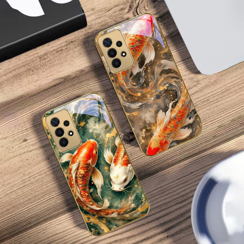 Lucky Orange Golden Koi For Sa - огляд і ціна Phone Cases Orange