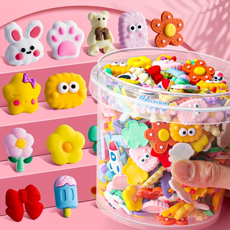 100pcs DIY Mixed Flower Animal - огляд і ціна Phone Cases Rubber