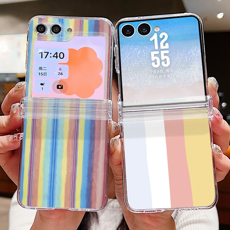 Colorful Striped Pattern Phone - огляд і ціна Phone Cases Z Fold 5