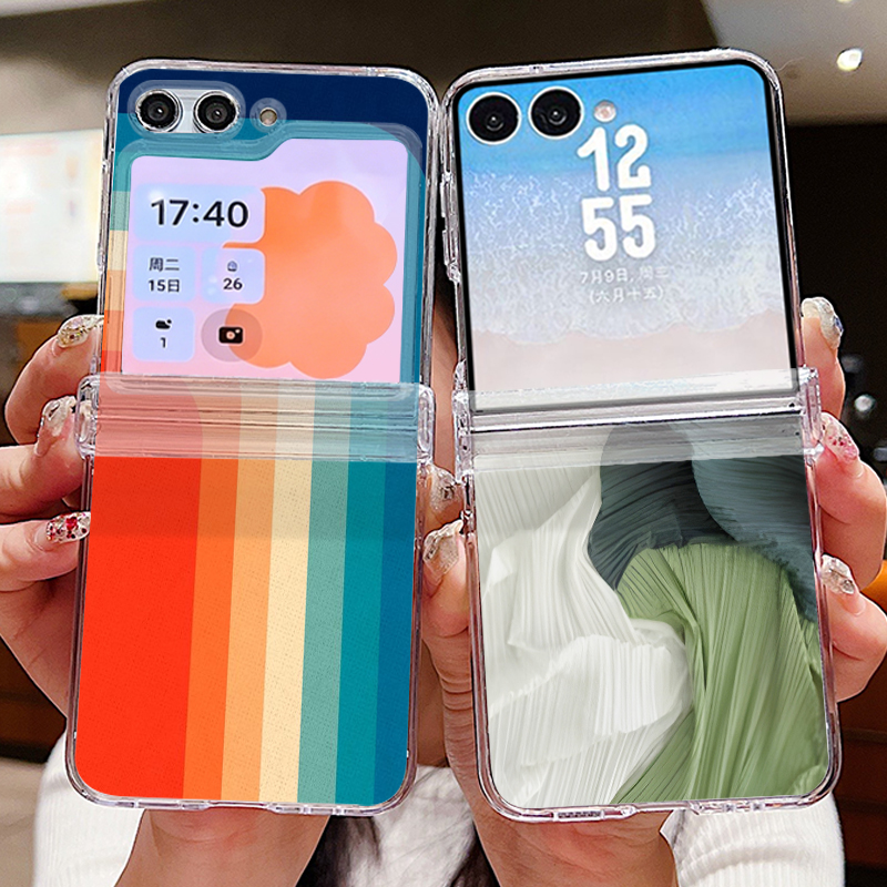 Colorful Striped Pattern Phone - огляд і ціна Phone Cases Z Fold 5