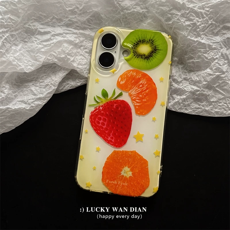 Summer Full Screen Fruits Stra - огляд і ціна Phone Cases Orange