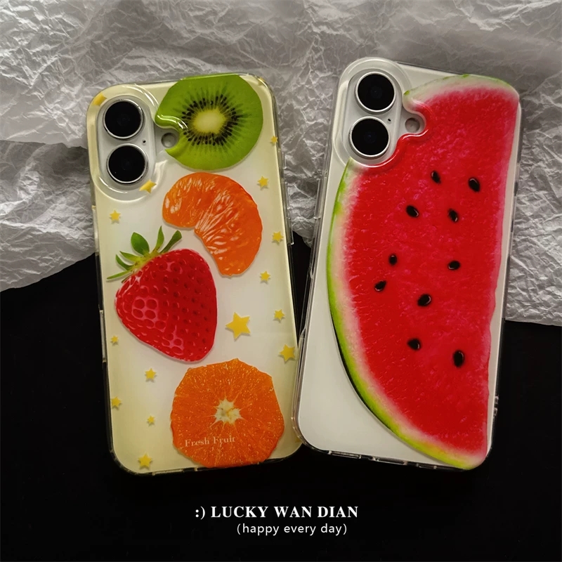 Summer Full Screen Fruits Stra - огляд і ціна Phone Cases Orange